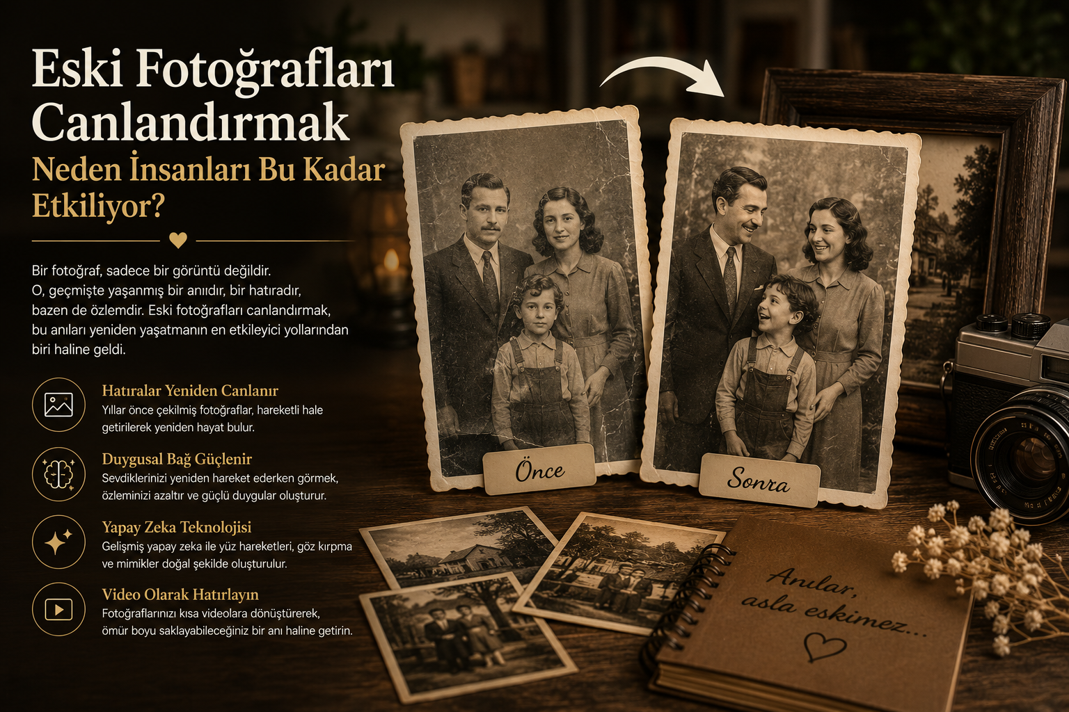 Eski Fotoğrafları Canlandırmak Neden İnsanları Bu Kadar Etkiliyor?