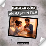 Babalar Günü'ne Özel Kişiye Özel Animasyon Film